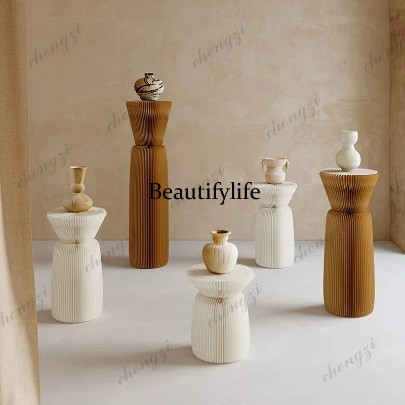 Gift bag display rack Commercial beauty salon product display cabinet exhibition, display cabinet home side