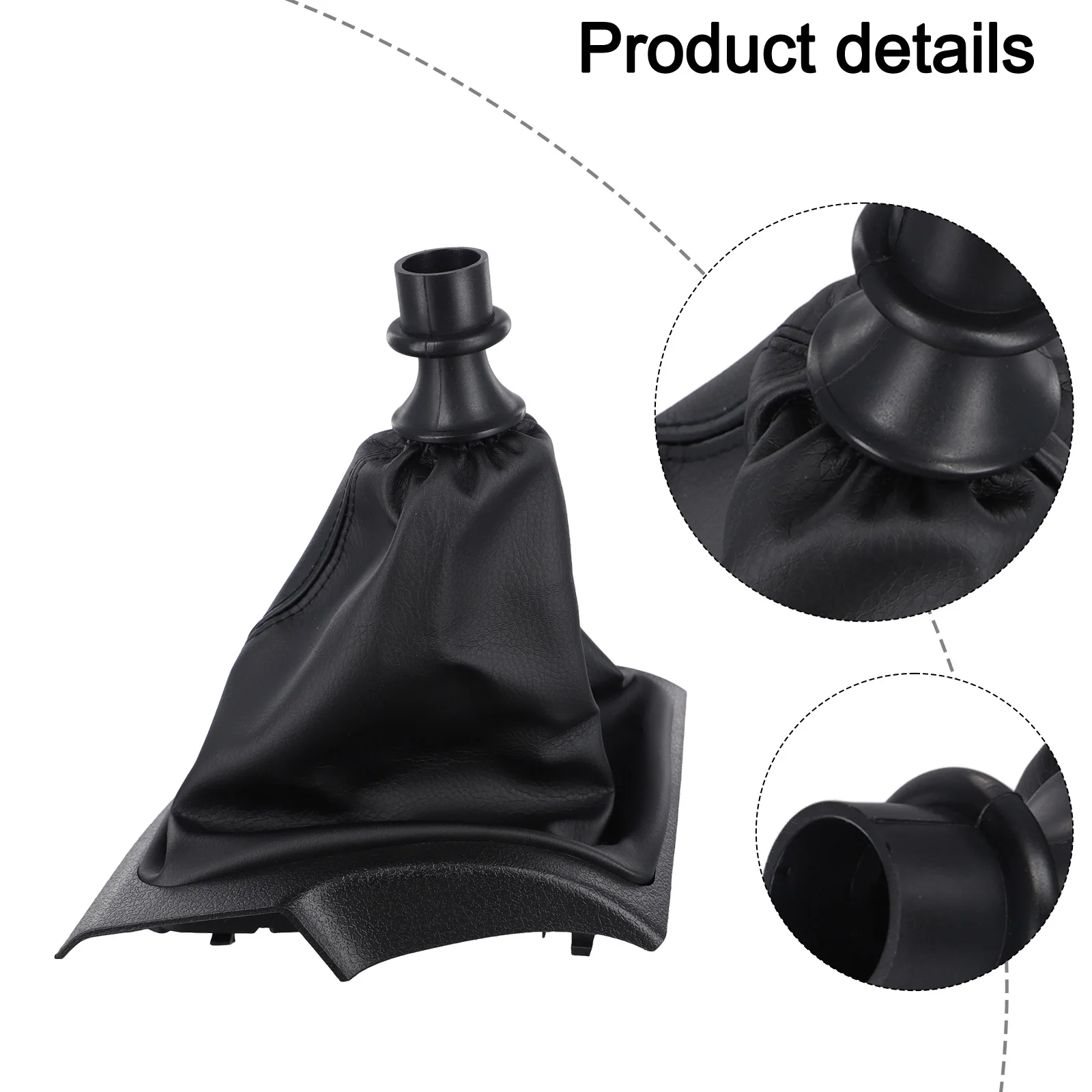 Plastic Metal Dustproof Gear Cover for Gear Shift Knob Gaitor Boot Compatible with For Fiat For Ducato 2002 2014