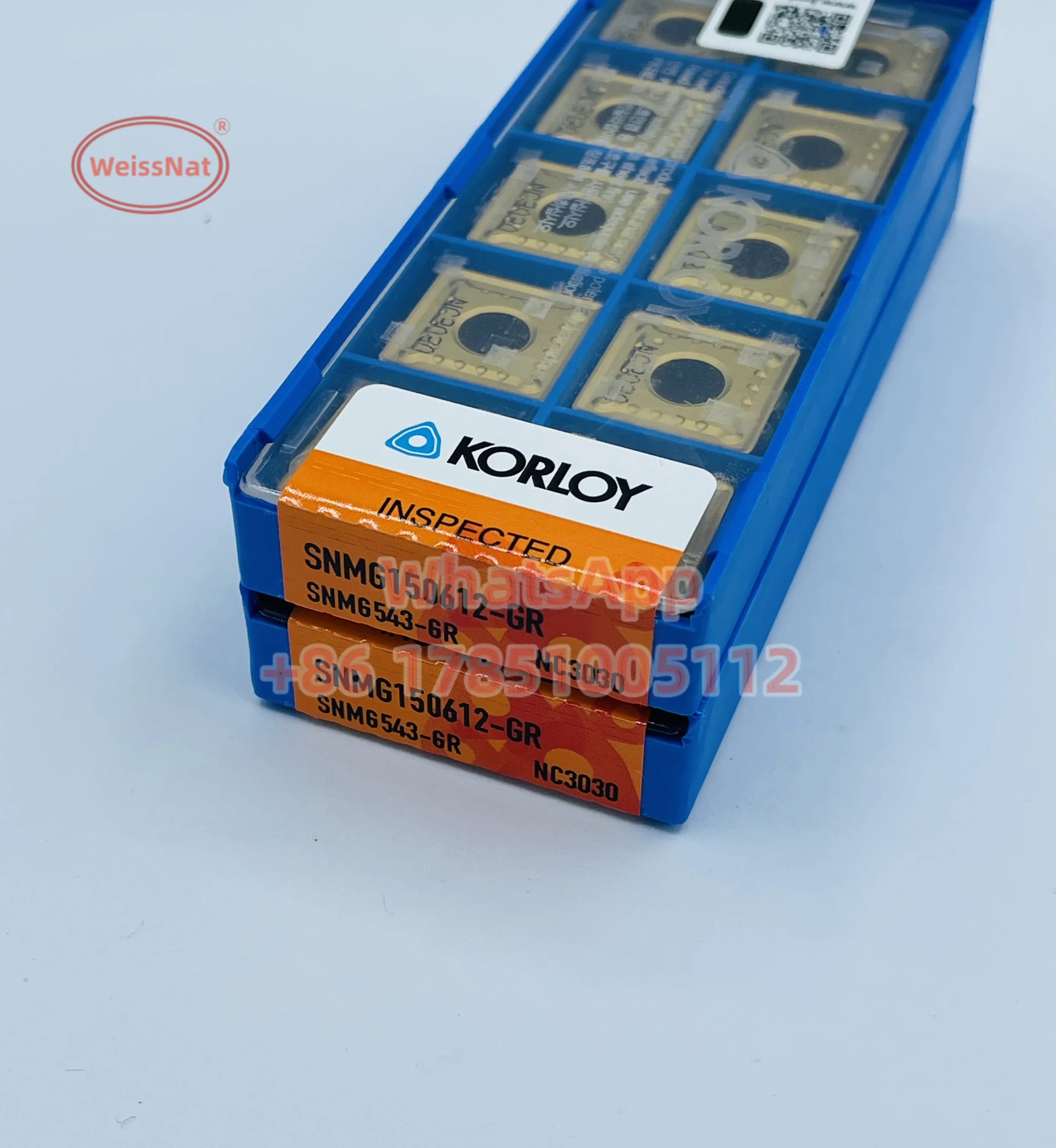 

KORLOY SNMG120404 SNMG120408 SNMG150608 SNMG150612 SNMG190612-GR NC3030 SNMG190612-GR NC3030 Carbide Insert SNMG Inserts