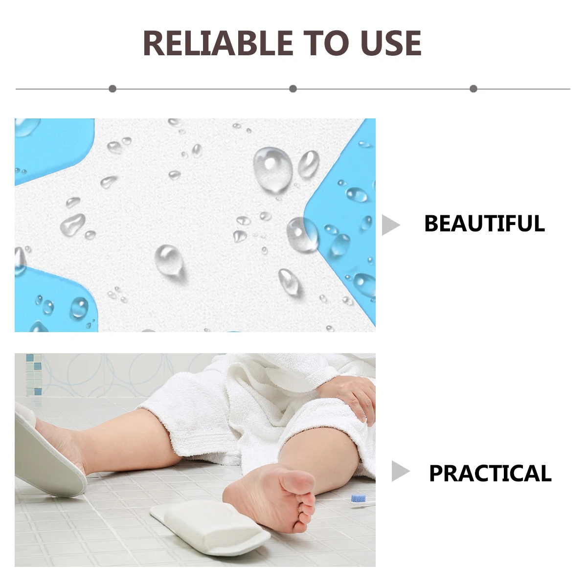 

24pcs Non-Slip Stickers For Bath Tub Transparent Skidproof Adhesive Paste Waterproof Star-Shaped Treads Bathroom Accessories