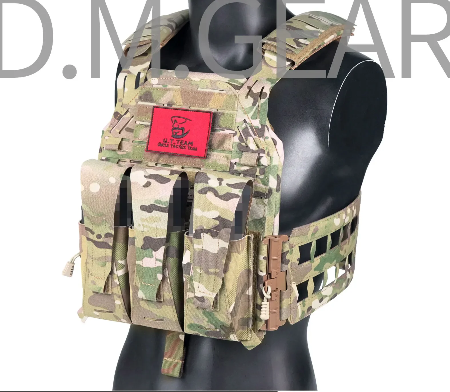 Tactical Vest With Triple Pouch LBT Design 6094 G3 V2 Plate