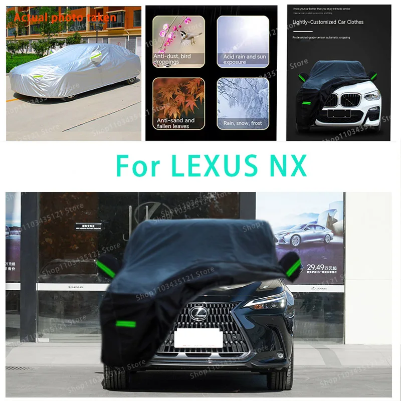 

For LEXUS NX auto body protection, anti snow, anti peeling paint, rain, water, dust, sun protection, car clothing