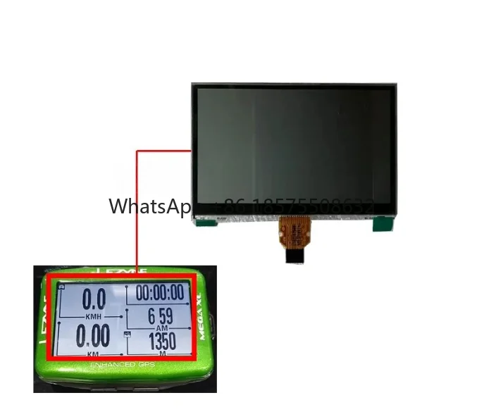 Новый 2,7-дюймовый ЖК-экран для Lezyne Mega XL GPS, замена экрана для велосипедного навигатора