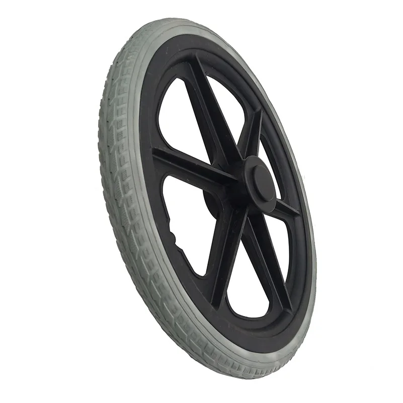 16 Inch Wheelchair Accessories Rear Wheel Tire  16x1.75 Solid Tire Wheelchair Wheel Rear Large Wheel Pneumatic Tire