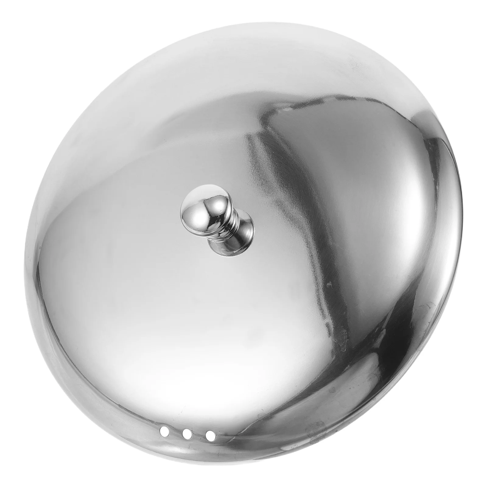 

Stainless Steel Dome Cover Lid for 17mm Wide Mouth Glass Drink Dispensers Protective Lid for Buffet Catering Beverage Dispensers