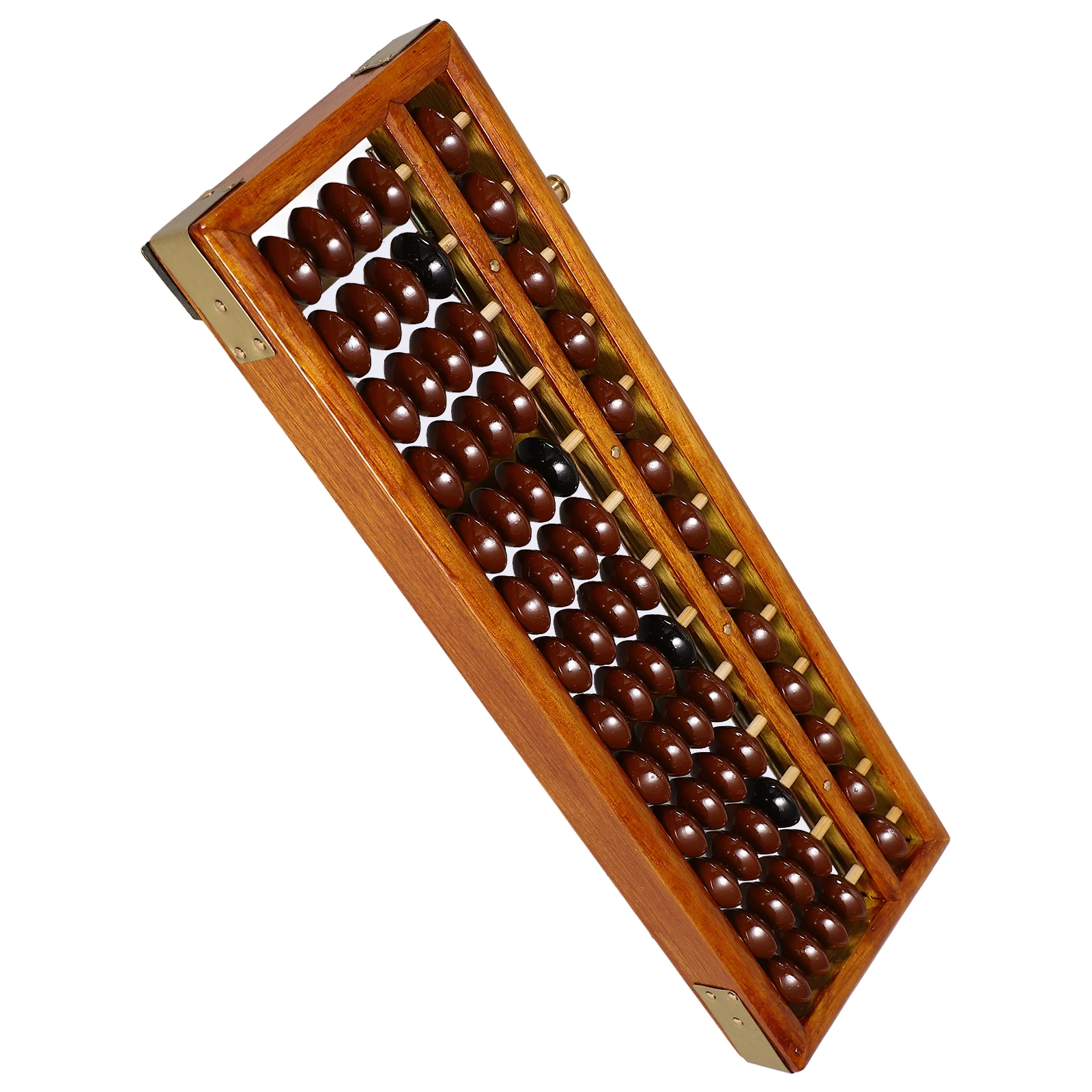Abacus Chinese Ancient for Home Style Math Toys Calculation Frame Metal Education