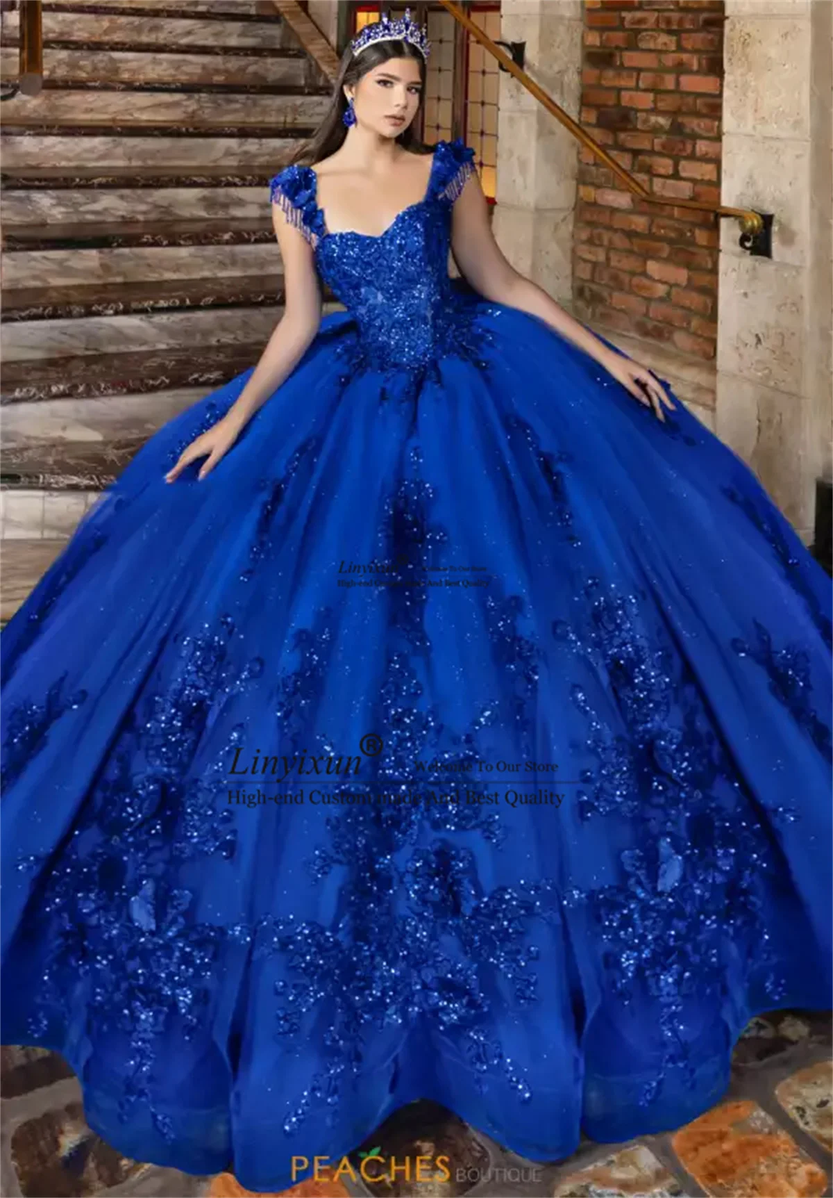 Vestido de Quinceañera Mexicano 3D con Flores, Vestido de Gala para Cumpleaños de 16 Años, Vestido Personalizado con Hombros Descubiertos, Vestido de 15 Años XV