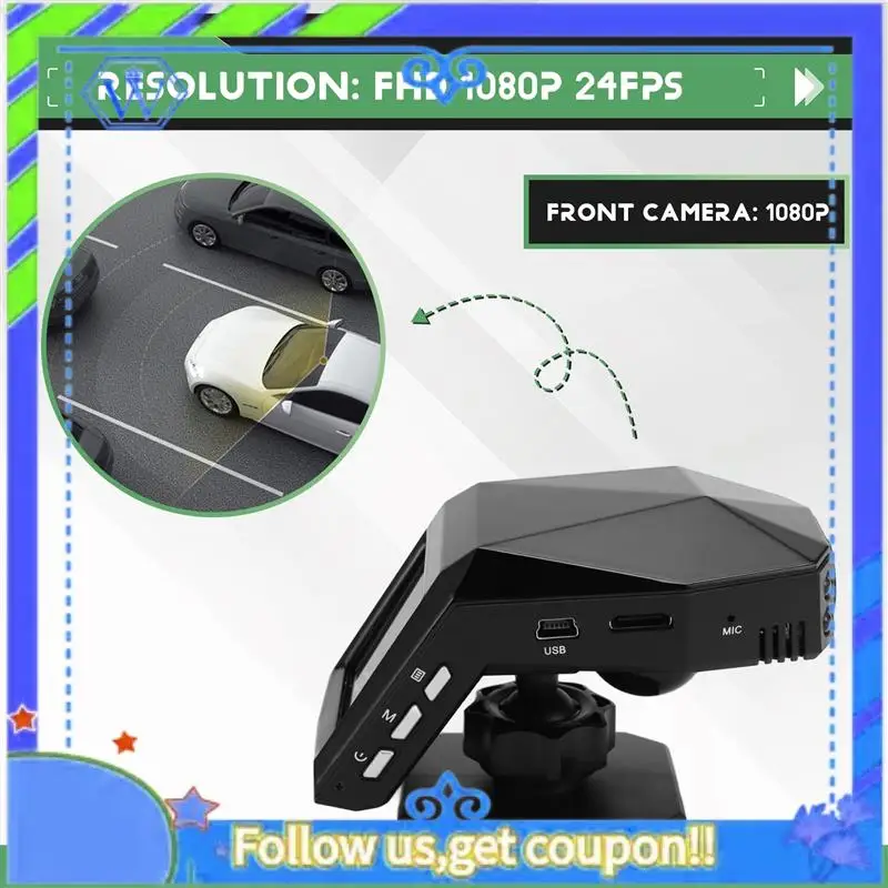 M46K-New 1080P Full HD داش كام سيارة فيديو مسجل قيادة مع وحدة التحكم المركزية LCD جهاز تسجيل فيديو رقمي للسيارات مسجل فيديو ركن السيارة #3