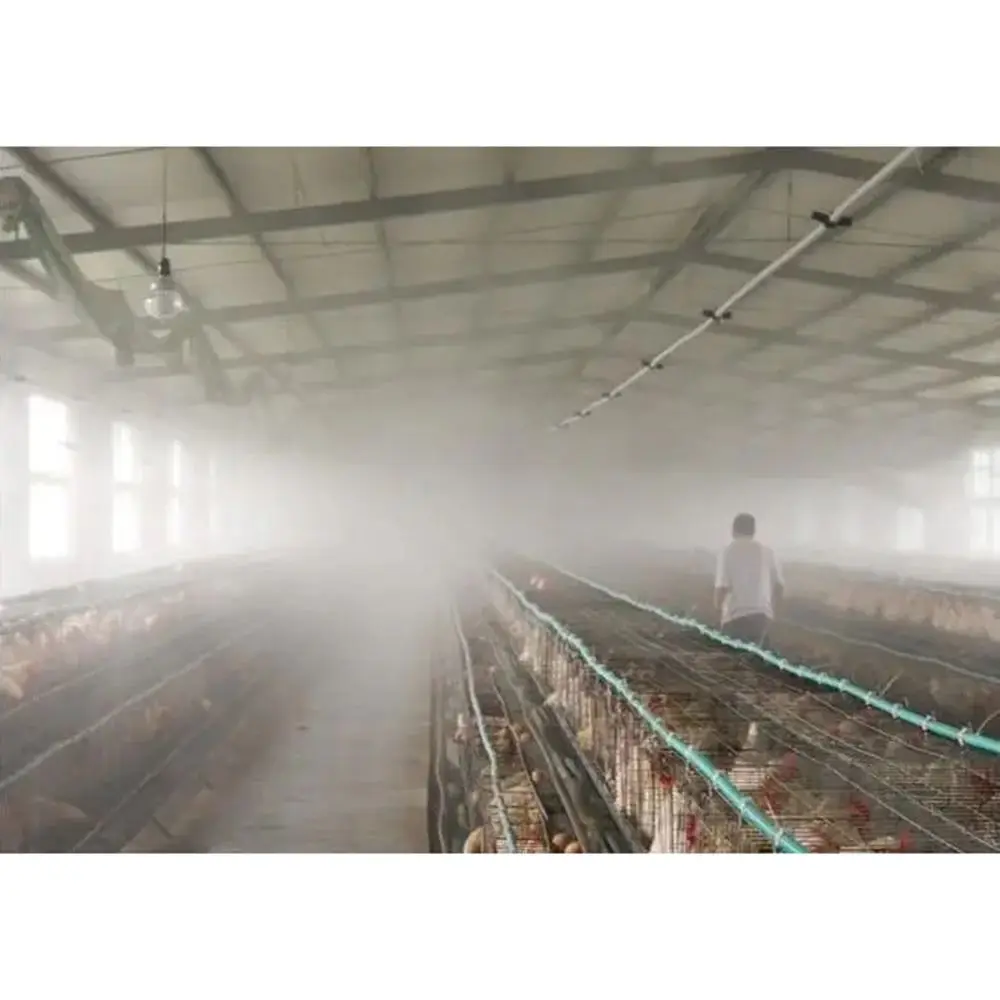 

1/5Pcs Quick Pushing Atomizing Misting Nozzle Gardening Irrigation Parts 8mm Water Irrigation Sprinkler Low Pressure 0.15-0.8mm