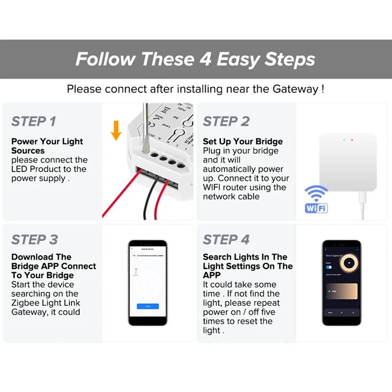 Hot-2.4G RF Triac Dimmer LED Controller Smart Dimmer Ondersteuning Smart APP RF Afstandsbediening AC100V-240V
