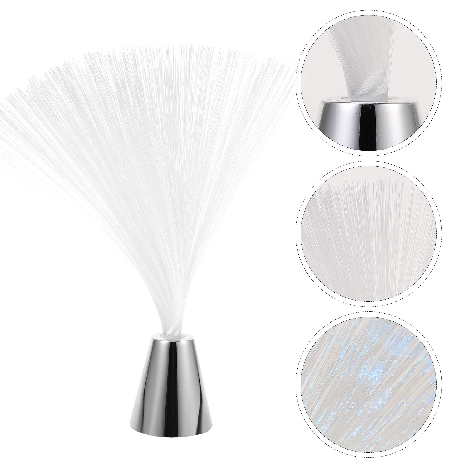 Christmas Indoor Decorations Fiber Optic LED Crystal Decorative Lamp Light Child