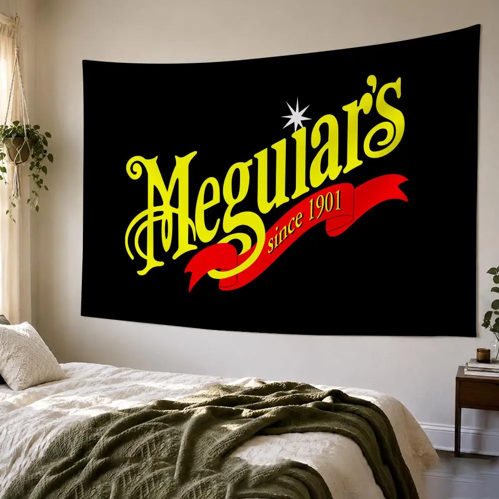 M-Meguiar Racing Car Modification Tapestry Bedroom Living Room Bar Party House Home Dorm Interior Wall Decor Background Banner