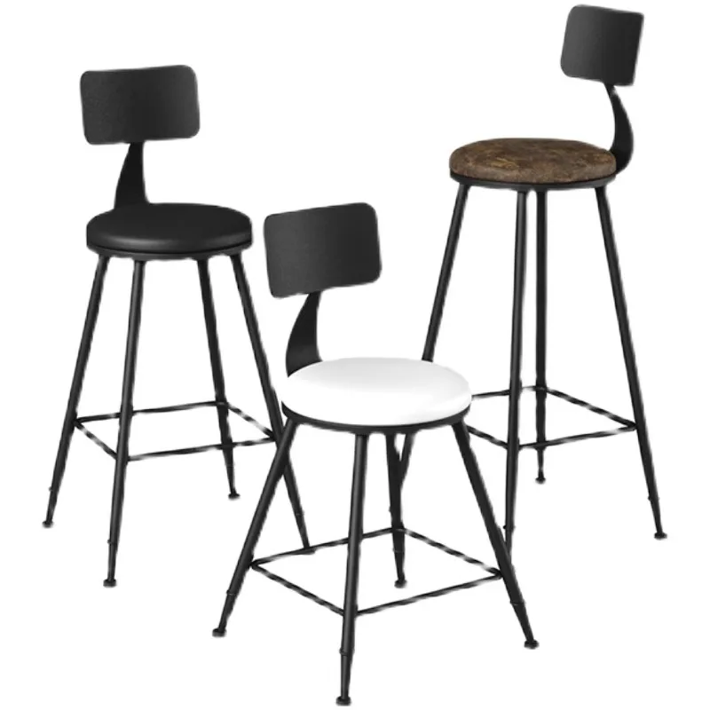 Designer Counter Stool Nordic Modern Living Room Chairs Furniture Taburetes Para Barra De Cocina Home Decoration