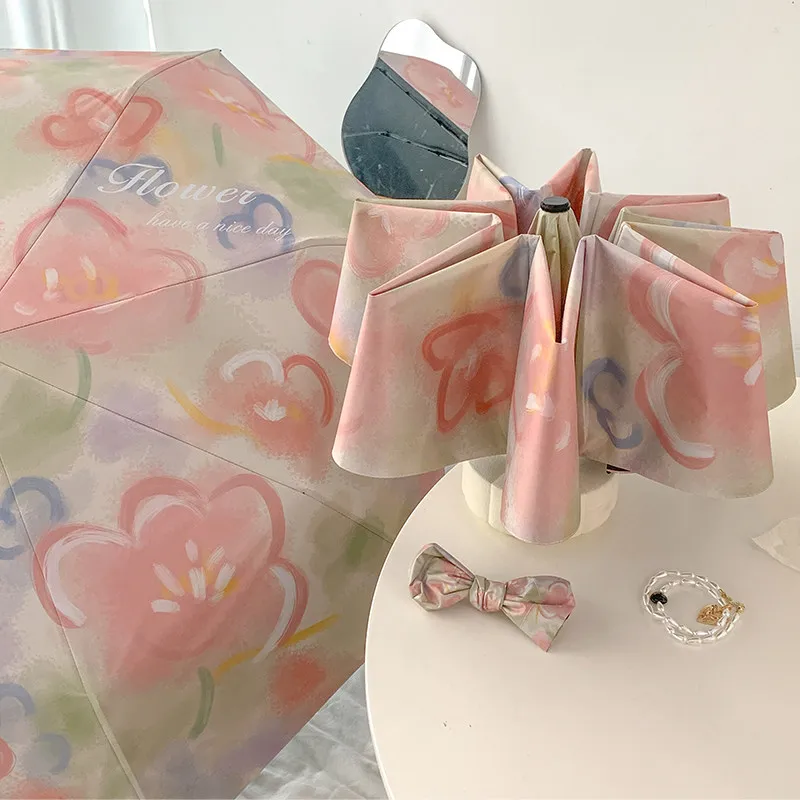 ombrello-portatile-automatico-con-effetto-pittura-a-olio-compatto-da-viaggio-per-donna-protezione-solare-e-antipioggia-resistente-ai-raggi-uv-in-fibra-di-poliestere
