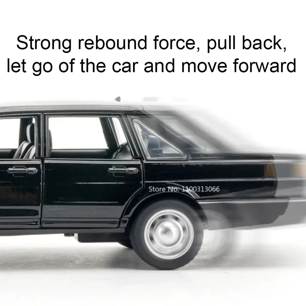 1:24 Santana rétro classique voitures modèles jouet alliage métal moulé sous pression avec retirer son lumière véhicule jouets pour garçons Collection cadeaux