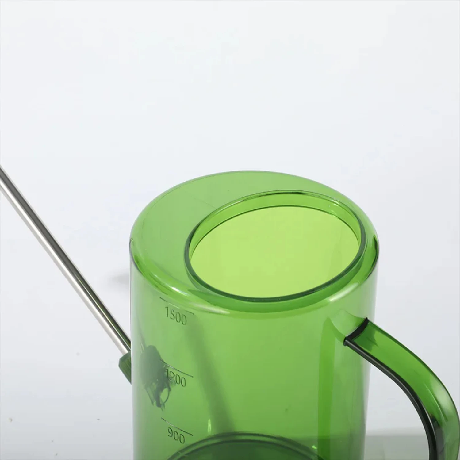 Comfortable Grip Transparent Long Mouth Watering Can With Sprinkler 1000ml - Ideal for Cultivating Flowers and Plants, Garden Su