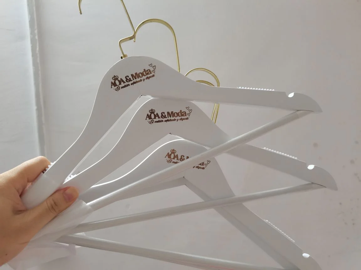 Custom LOGO make logo on the hanger just the logo fee not the hangers sales