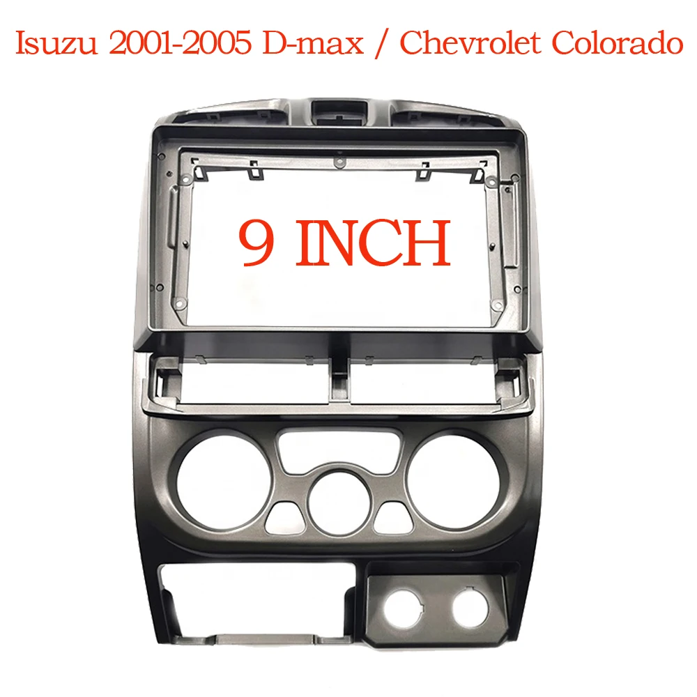 Din รถ DVD กรอบเสียงติดตั้งอะแดปเตอร์ Dash Trim ชุด Facia สําหรับ ISUZU D-MAX DMAX MU-7 MU7 Chevrolet Colorado 2006-2012