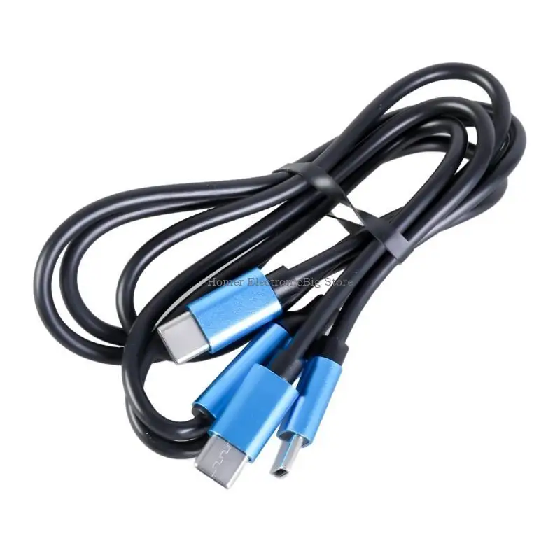 

2 в 1 USB C до двух USB C Splitter Cable Type C To Twin Type C Зарядка 80 Вт и 480 Мбит / с данных для таблеток для телефонов