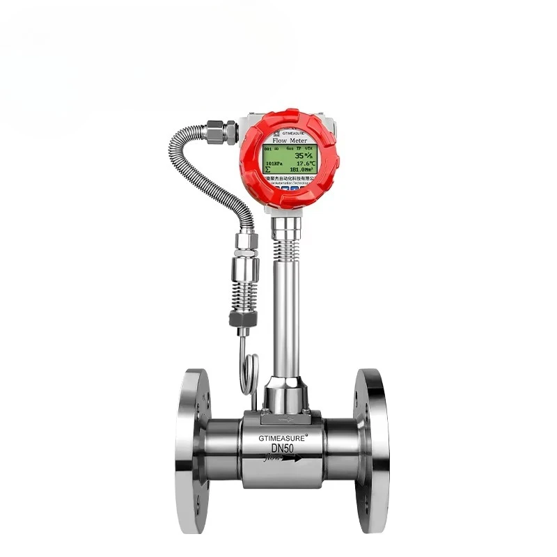Gas Sensor Air  Nature Gas Lpg Gas Meter RS485 MODBUS Vortex Steam Flow Meter