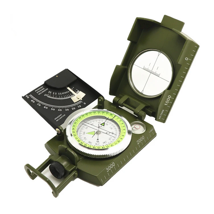 Manufacturer K4074 High-Precision Compass Professional Outdoor Multi-Functional Precision Geological Compass Tactical Compass