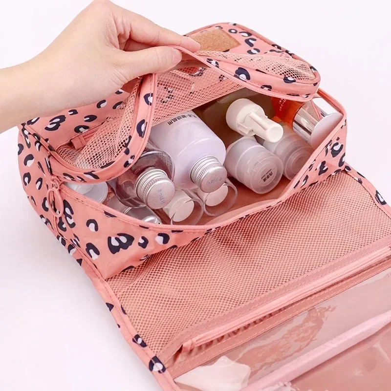 High Capacity Makeup Bag Travel Cosmetic Bag Waterproof Toiletries Storage Bags Travel Kit Ladies Beauty Bag Neceser Organizer