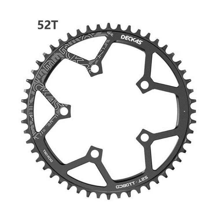 DECKAS KEOS 110BCD Kettingblad 36T-52T Fietskettingwiel voor Shimano SRAM 5 Bolt Racefiets Smalle Brede Crank Fietsaccessoires - afbeelding 1