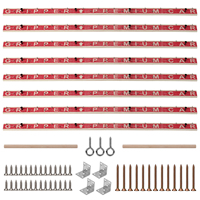 Tufting Strip Frame Carpet Gripper Suitable Woven Making Rug Punch Needle Guns Large  DIY embroidery gripper Square embroidery