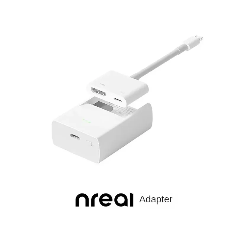 Nreal Air iPhone Adapter Connects Lightning Nreal HDMI Adapter Compatible Nintendo For Switch Playstation 4 Slim/5 And Xbox S