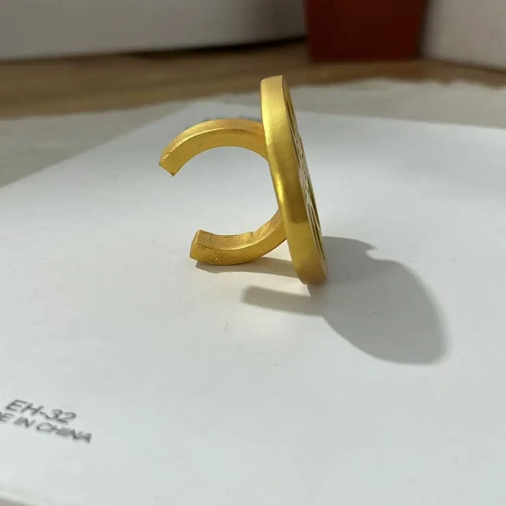 

5 шт., многофункциональное носимое кольцо на палец, золотое смоляное кольцо для дизайна ногтей, кольцо для маникюра «сделай сам», женское кольцо на палец