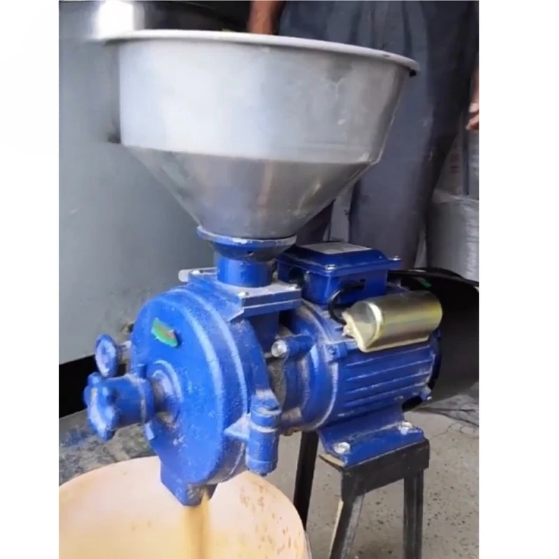 Household stainless steel corn grinder dry and wet electric grain grinder