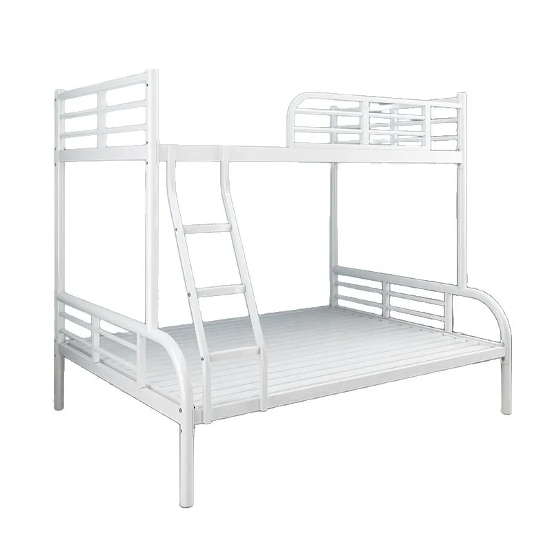 

Dormitory high and low wrought iron mother and child beds bunk beds, adult children and students double iron frame beds
