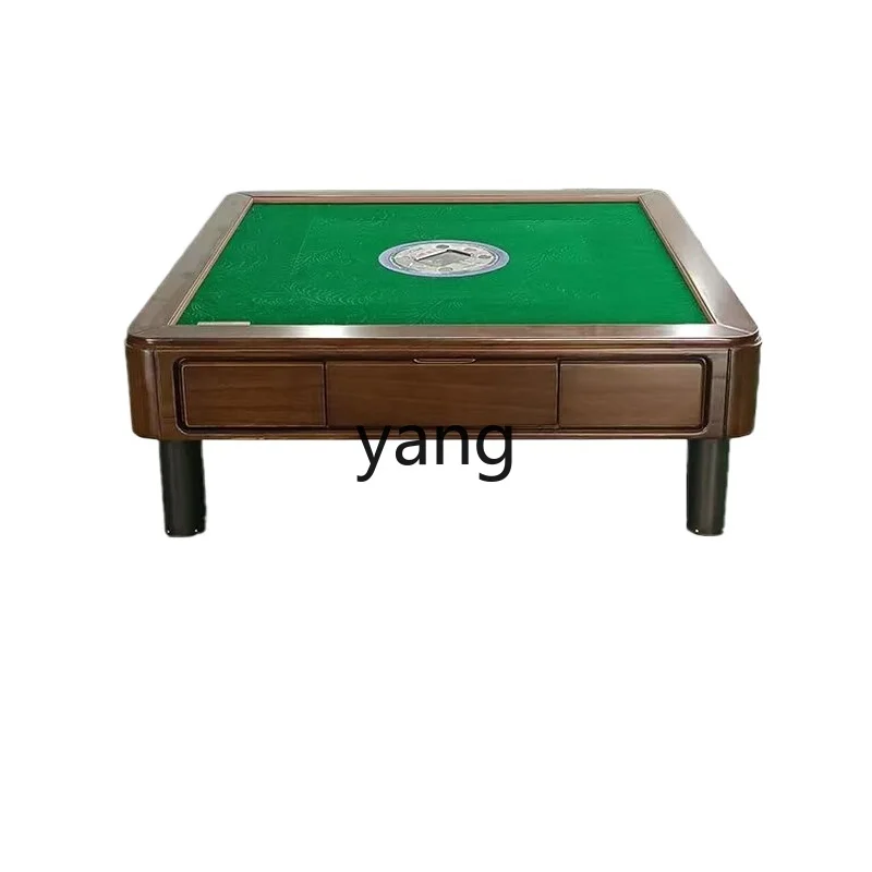 ZL mahjong machine lift four legs automatic solid wood silent electric folding