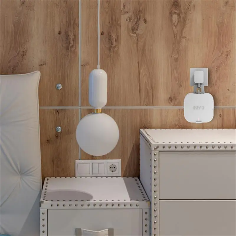 Abs Simple Bracket Organizer For Eero 6 Safe Wall Shelf Stand Space-saving Wall Hanging Wifi Router Shelf Black Wall-mounted