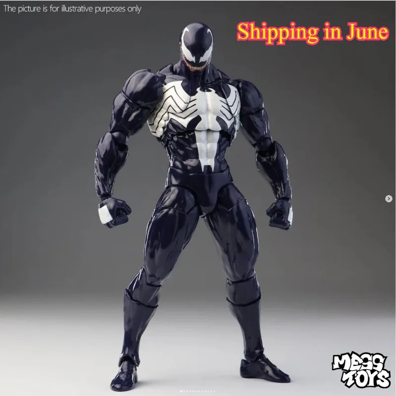

【In stock soon】Mess Toys Updated Prototype Venom Symbiote 1/12 Scale Action Figure, Collectible Toy Gift