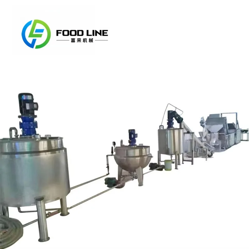 High Performance Chilli Paste Making Machine / Chili Sauce Grinder Machine / Chili Sauce Production Line