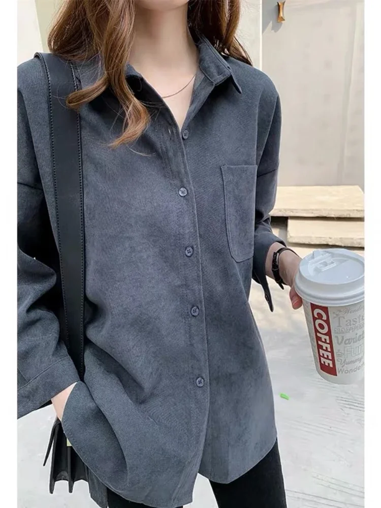 

Casual Korean Style Clothes Office Shirt Matching Sets of Large Size Women Shirts Clothes Long Sleeve Blouse Women Blouses