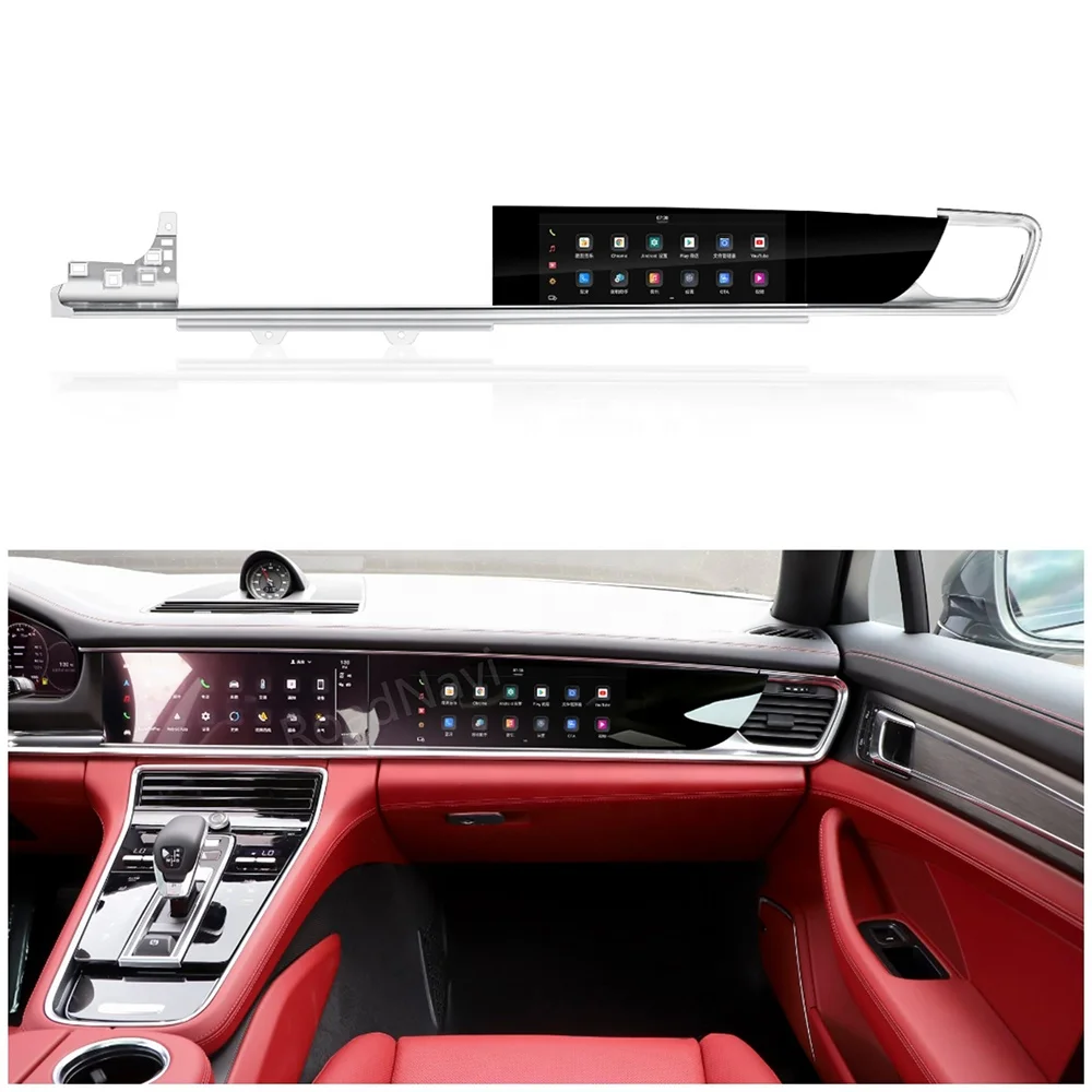 10,9-дюймовый автомобильный радиоприемник второй пилот, пассажирский развлекательный экран с Carplay для Porsche Panamera 2017-2023