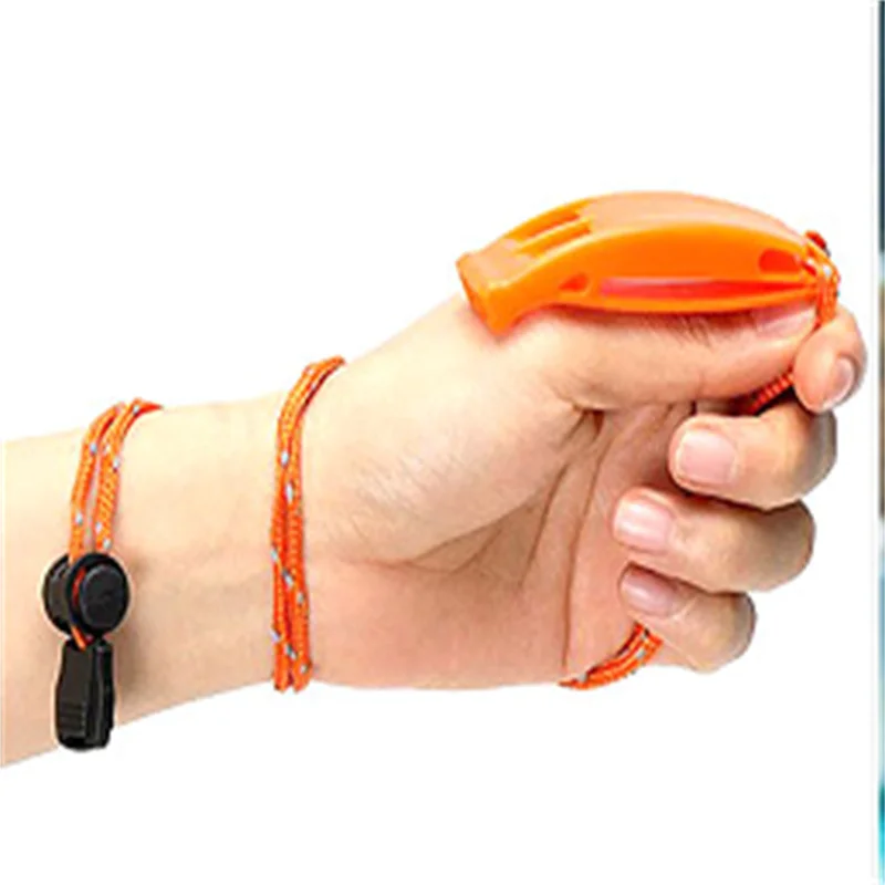 1PCS Outdoor Survival Whistle Multifunction Camping Hiking Rescue Emergency Whistle Football Basketball Match Loud Whistle