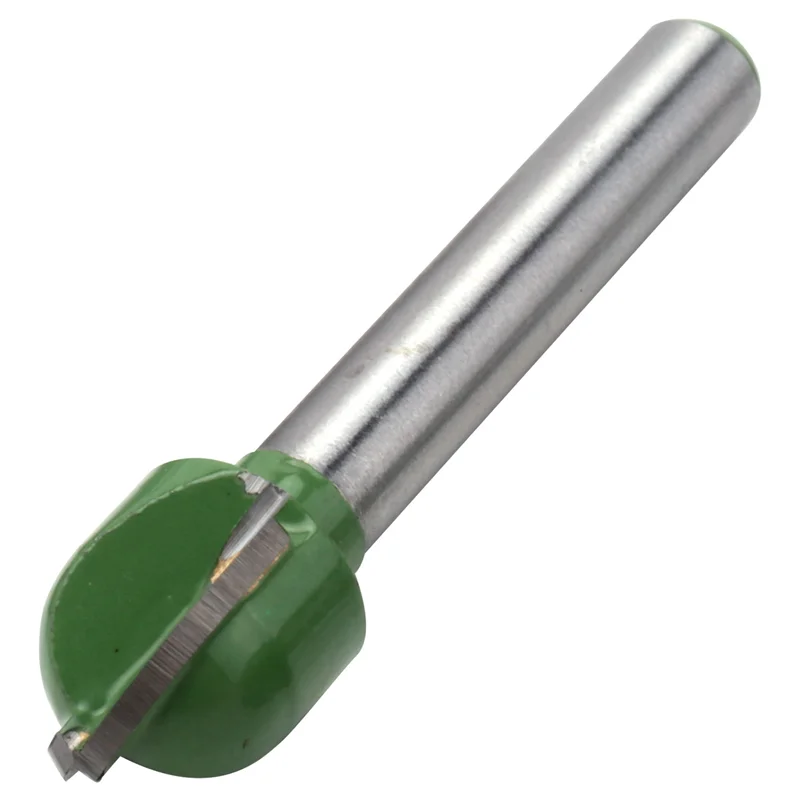 

AB46-20Pcs 6Mm Shank Ball Nose Router Bits Set End Mill Round Cove Box Solid Carbide CNC Radius Core Milling Bit