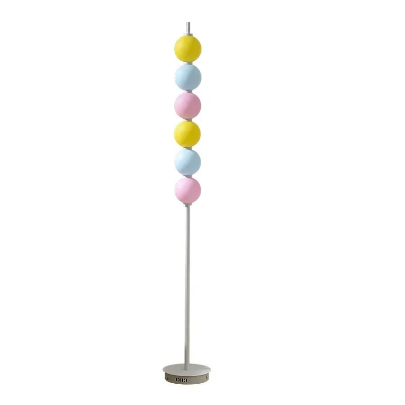 Rainbow candy living room sofa next to the floor lamp string Macaron Internet celebrity gourd bedroom atmosphere desk lamp