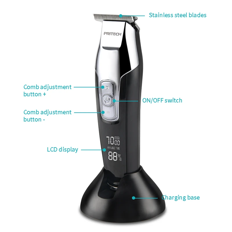 Hair Trimmer For Men Beard Trimer Professional Hair Clipper Electr Razor Hair Cutting Machine Haircut Electr Shaver Barber