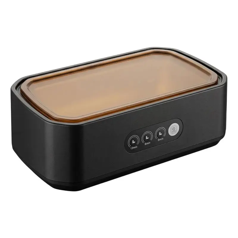 A21F-Jewelry Cleaner Ultrasonic-48Khz 3 Automatic For Cleaning Modes-US Plug Compatible