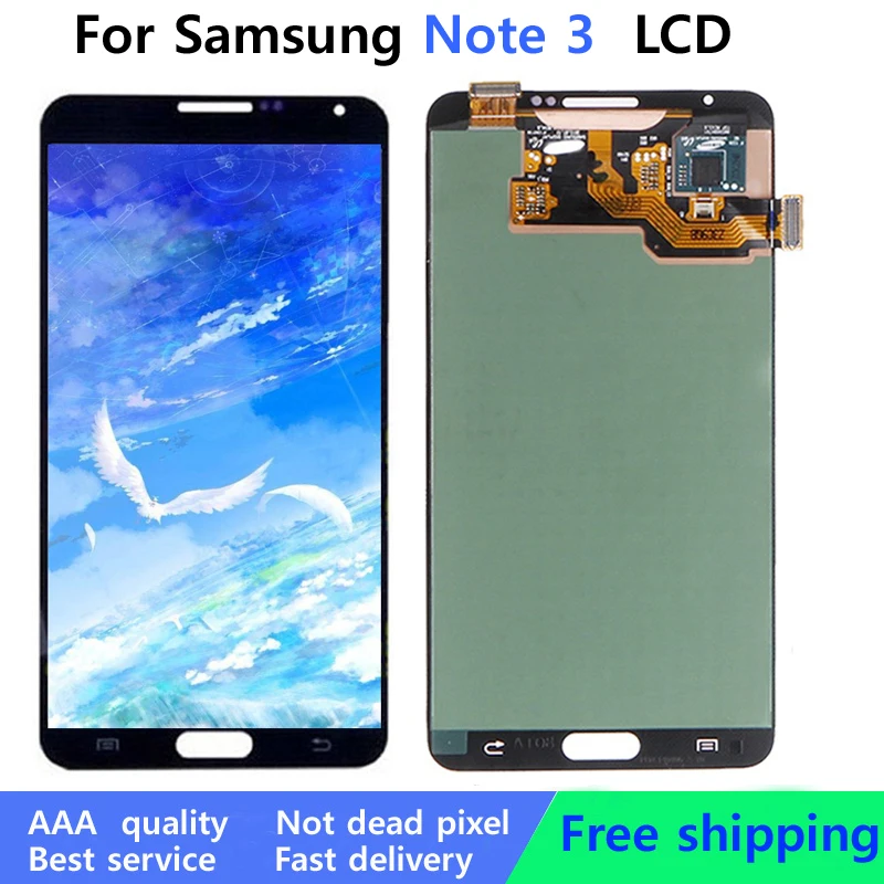 LCD Display and Touch Screen Assembly Repair Parts For Samsung Galaxy Note 3, N9000, N9005, N9006, N900K, N900T LCD