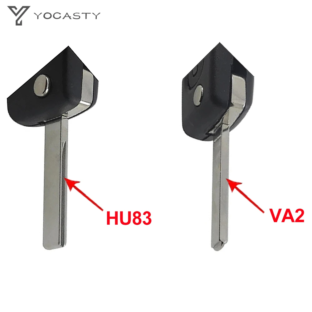 YOCASTY For Citroen C2 C3 C4 C5 C6 Xsara Berlingo For Peugeot 207 307 308 407 607 807 Flip Remote Car Key Shell Case HU83 VA2