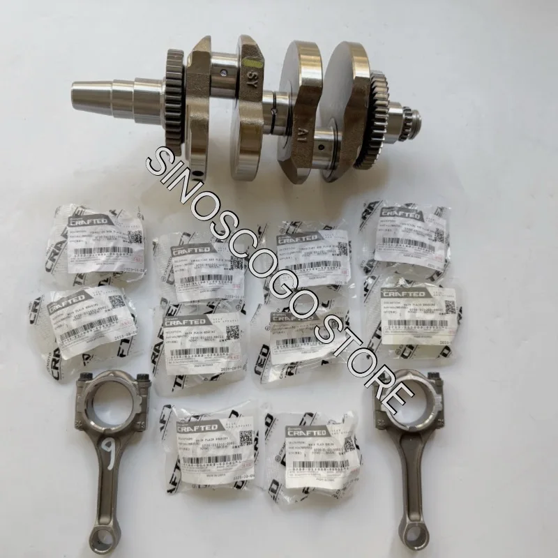 Original Crankshaft Assy Connecting Rod Bearing Balance Shaft Bearing together for CFMOTO Motorcycle 400NK 400GT