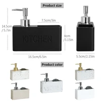 Modern kitchen accessories Soap Dispenser Set Liquid hand soap dispenser pump bottle brushes Holds and Stores Sponges Scrubbers - Image 6