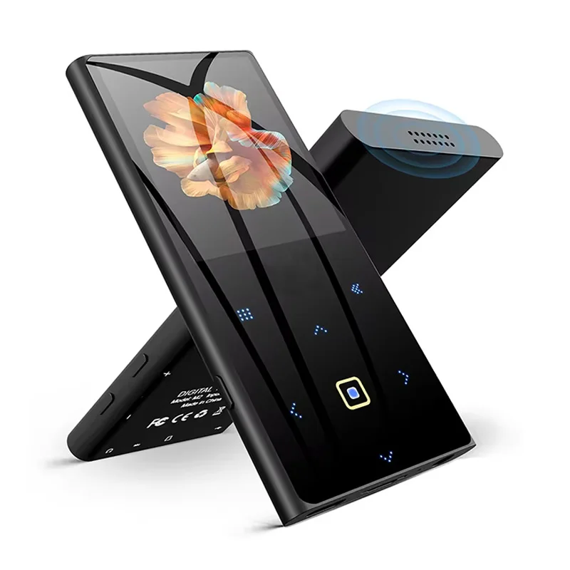 

Portable 32GB 2.4'' Screen Touch Button Lossless Bluetooth MP3 Music Player With Built-in Speaker,Supports Up To 128GB TF Card