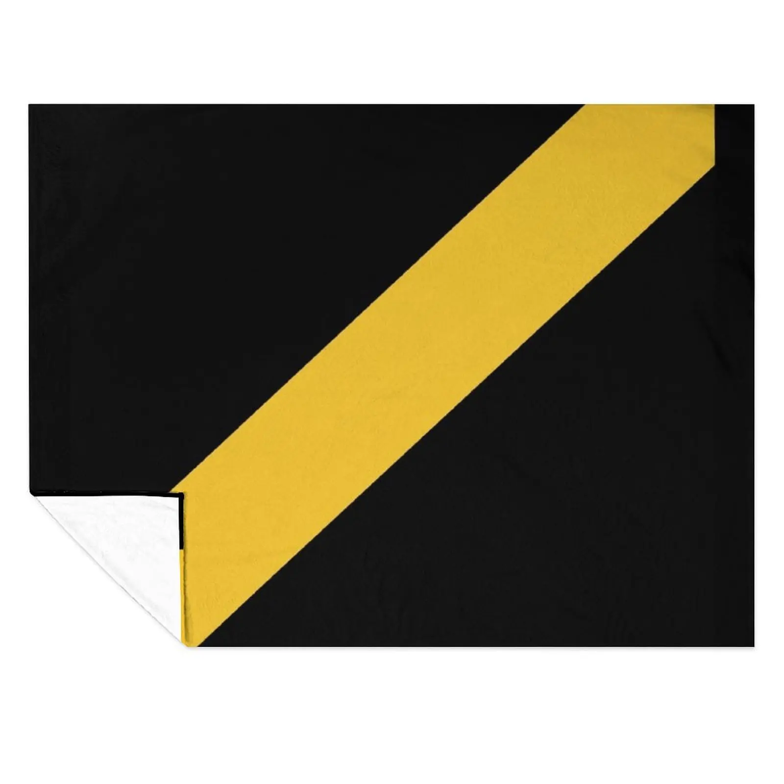 

Yellow & Black Throw Blanket Single Flannels Comforter Blankets