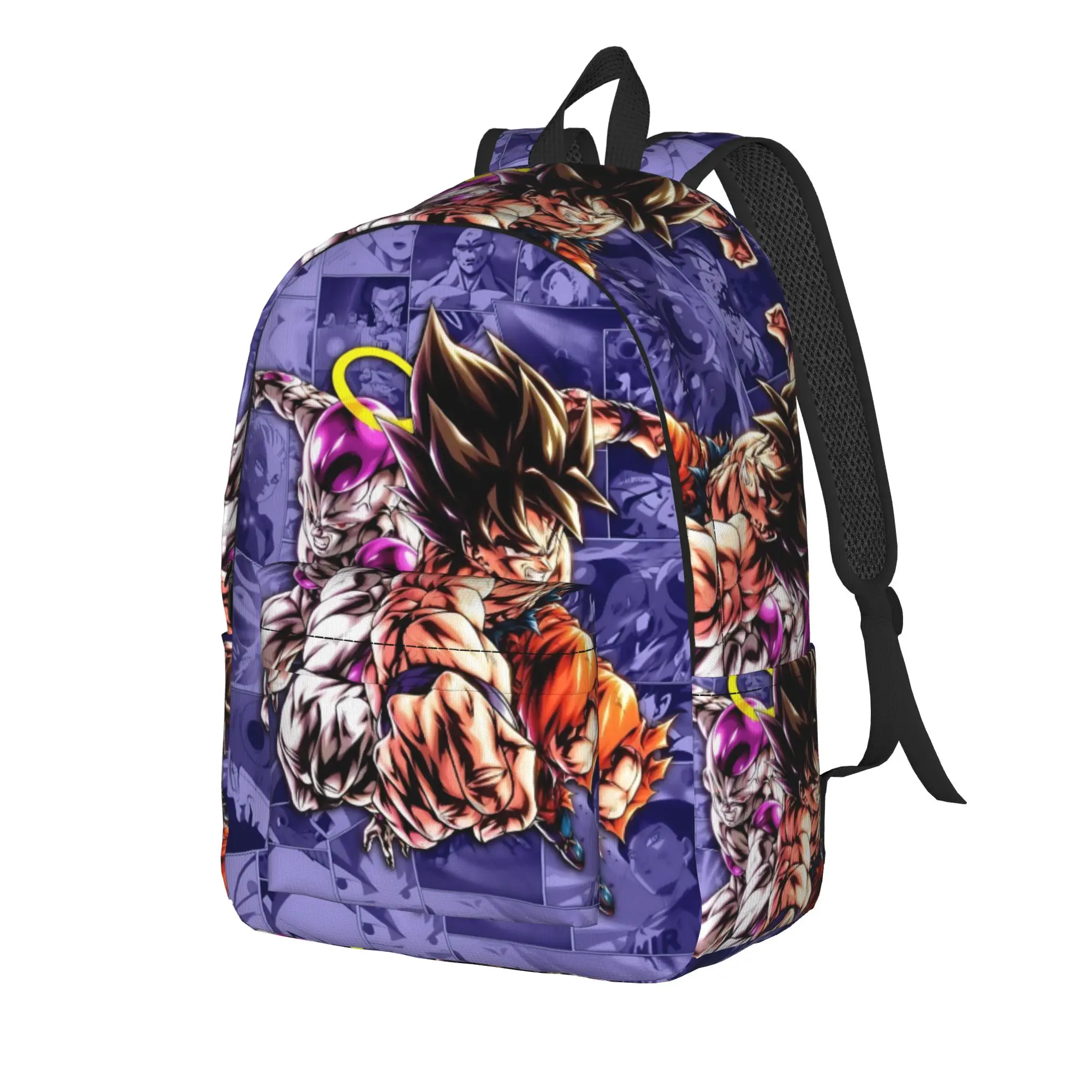Fashion Dragon Ball Goku Backpack funko Mochilas Kawaii High School Retro Washable Rucksack
